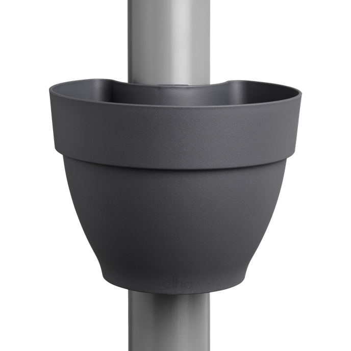 vibia campana fallrohrpflanzgefäss 22cm anthrazit